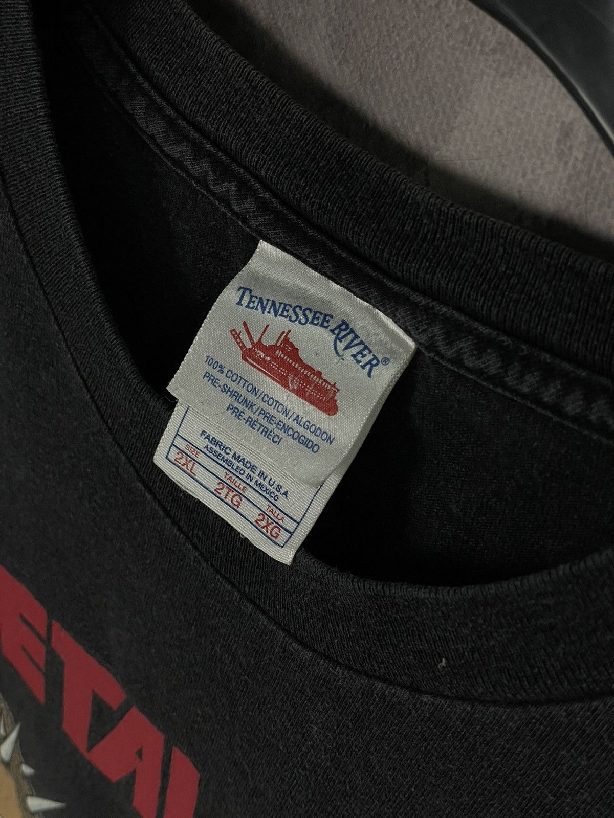 Japanese Brand × Metallica × Vintage Metallica 90s Damage Inc Vintage Band T-Shirt Size XXL Size US XXL / EU 58 / 5 - 12 Thumbnail