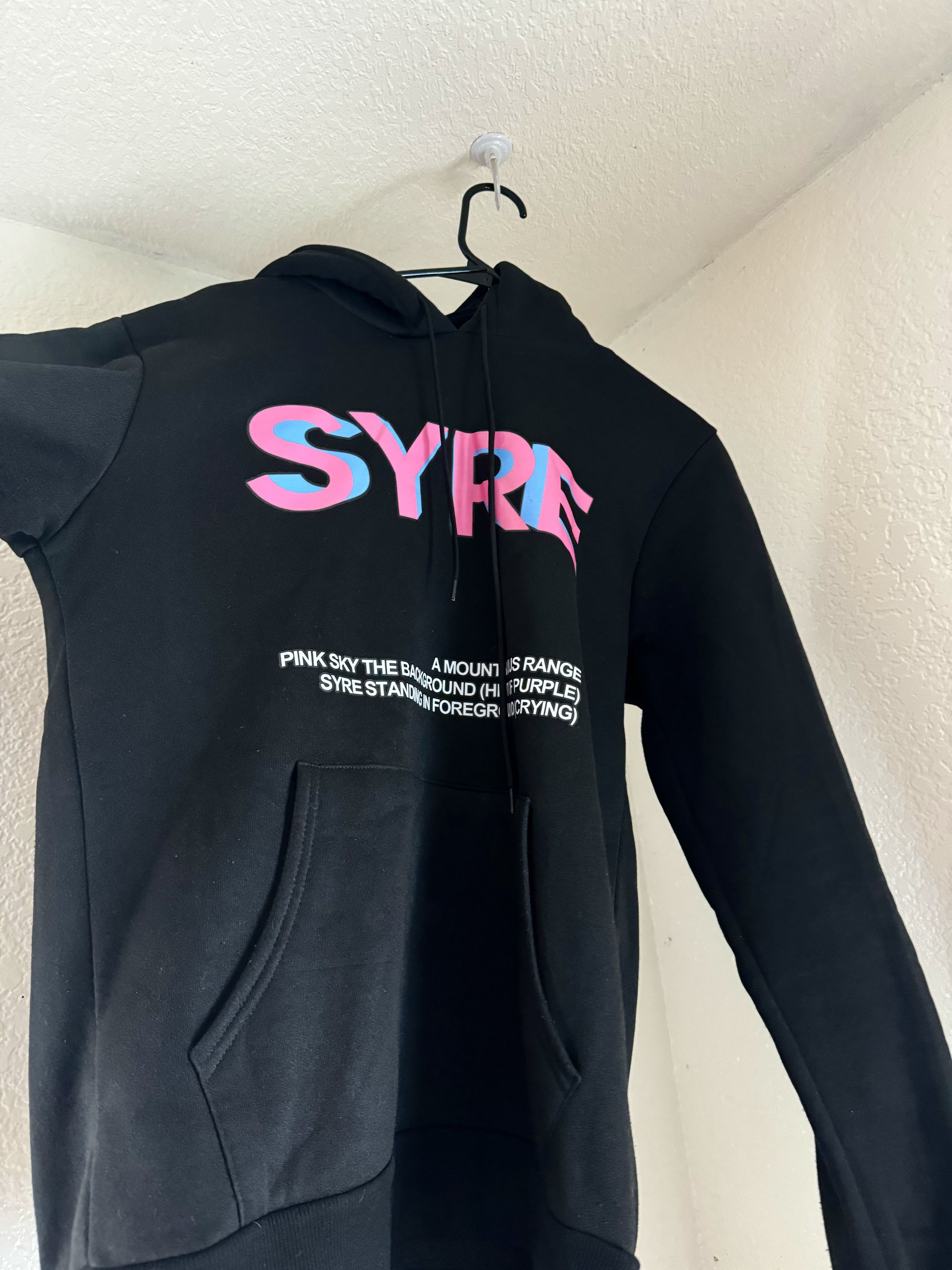 Jaden Smith MSFTSrep Merch Red SYRE Vision buy 2018 Tour Hoodie Size Large L