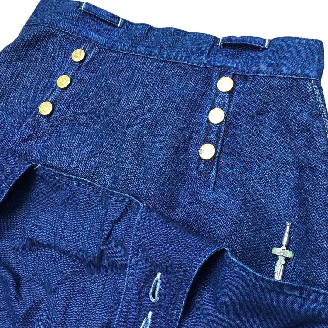Issey Miyake × mercibeaucoup Issey Miyake Mercibeaucoup Sarouel Indigo Trousers Size US 32 / EU 48 - 9 Thumbnail