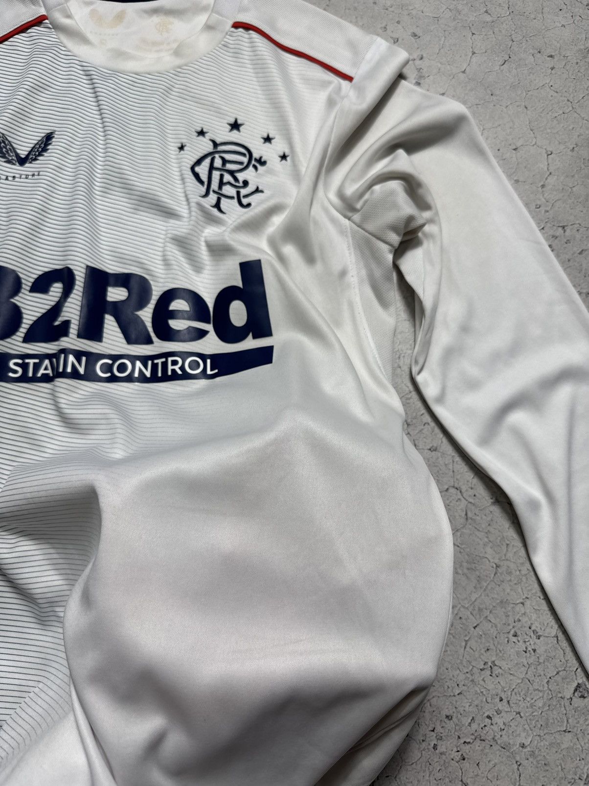 Castore Castore Glasgow Rangers 2020/2021 Soccer Jersey Long Sleeve Size US S / EU 44-46 / 1 - 9 Thumbnail