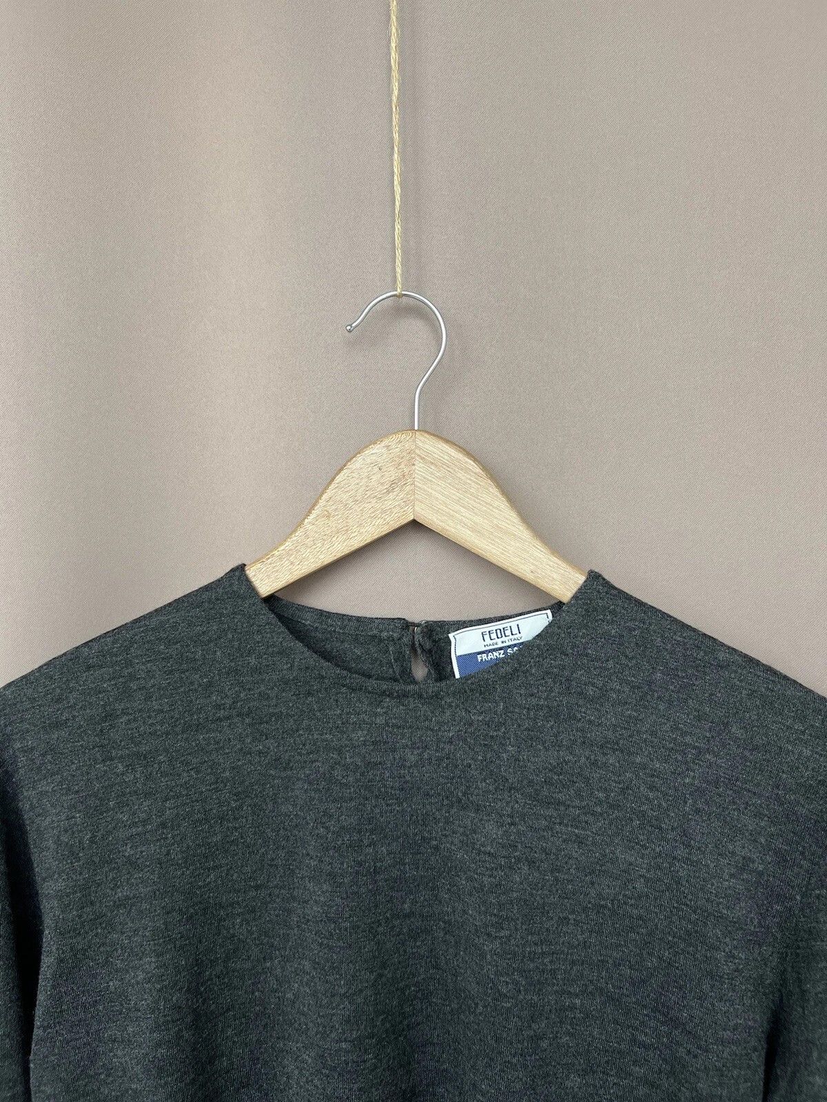 Fedeli Fedeli Franz Sauer Köln Wool Jumper Womens Size 42 (S/M) Size S / US 4 / IT 40 - 2 Thumbnail