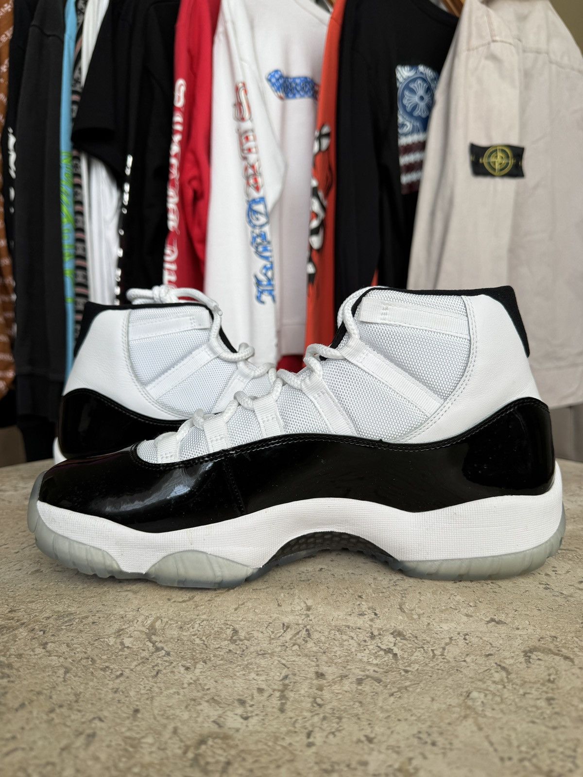 Jordan Brand Jordan 11 Retro Concord (2018) Size US 11 / EU 44 - 3 Thumbnail