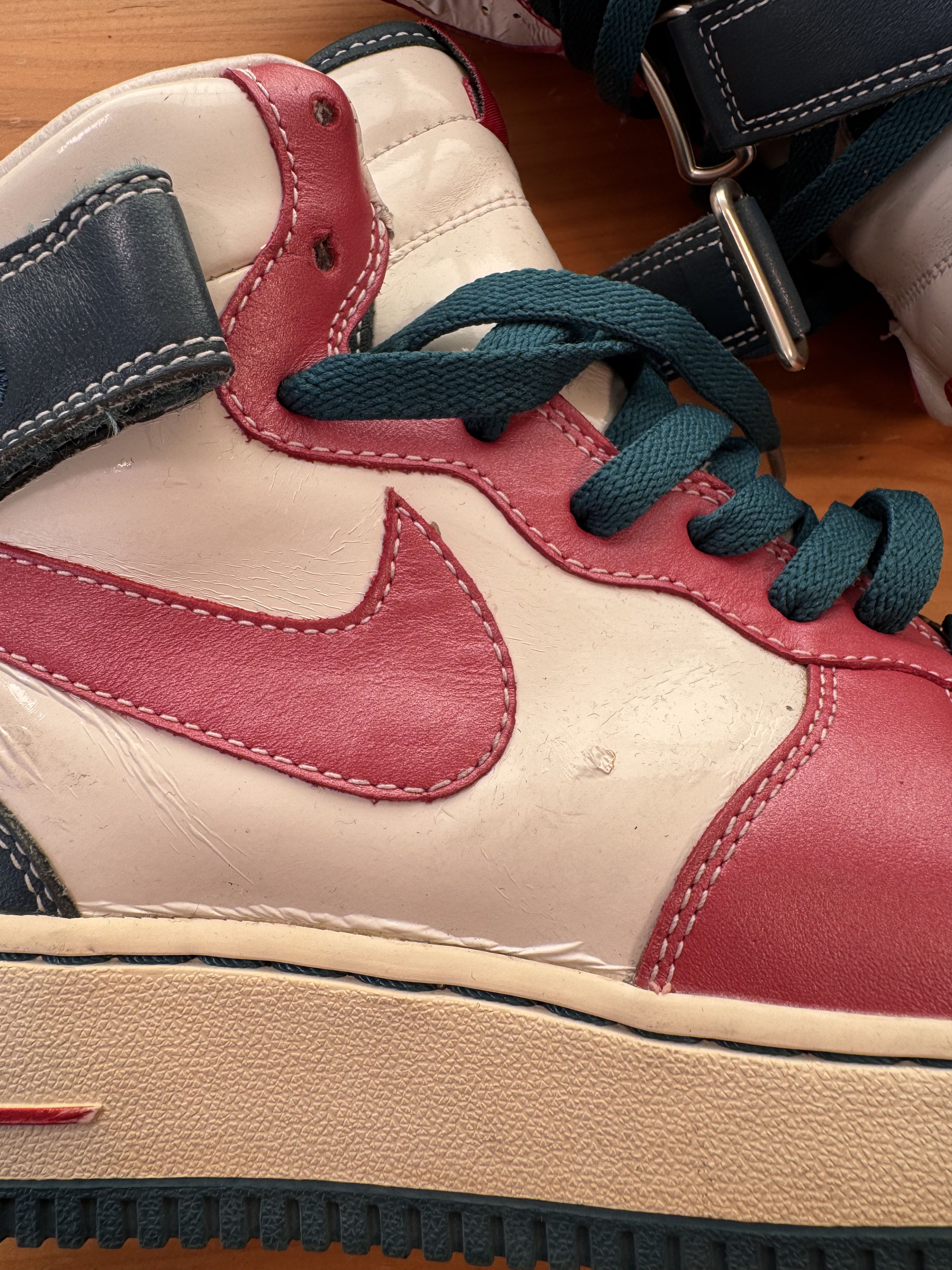 Nike Nike ID sample 1/1? RARE Air force 1 mid Size US 9 / EU 42 - 3 Thumbnail