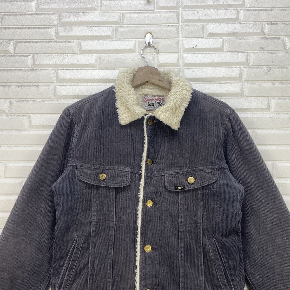 Lee Vintage Lee Storm Rider Corduroy Sherpa Trucker Jacket Size US S / EU 44-46 / 1 - 7 Thumbnail