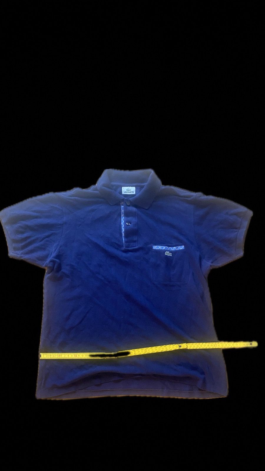 Lacoste × Vintage Lacoste vintage blue polo Size US L / EU 52-54 / 3 - 3 Thumbnail