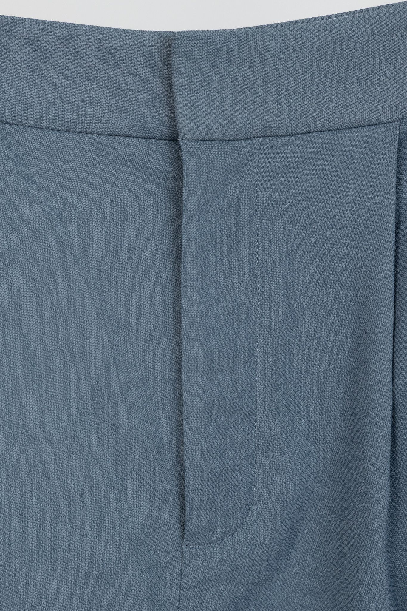 Tibi Tibi Stella Blue Grey Fluid Suiting Pant Size 26" / US 2 / IT 38 - 6 Thumbnail