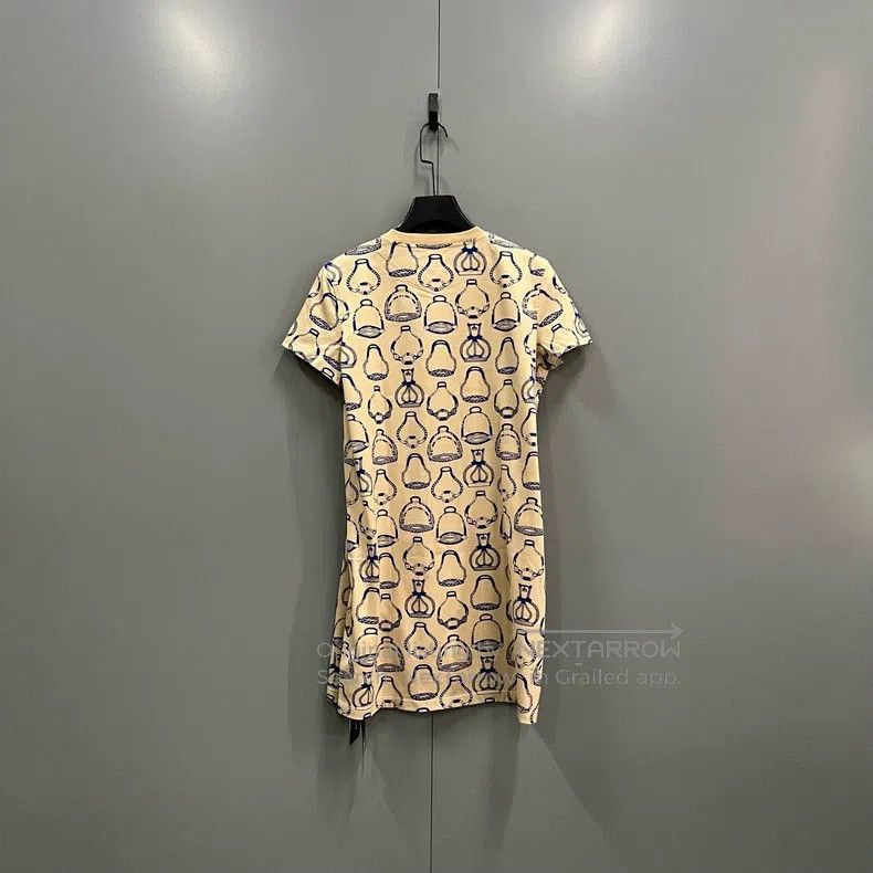 Hermes Hermes Horse Stirrup Fantasy short sleeve dress Size S / US 4 / IT 40 - 3 Thumbnail
