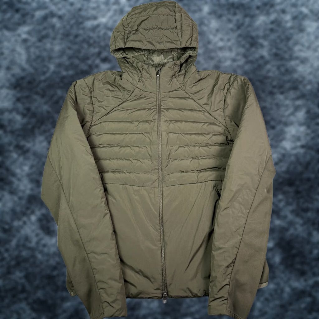 Lululemon VINTAGE? No. Lululemon Down For It All Hoodie Mens M Green Goose Down Puffer Insulated Jacket Shirt? Size US M / EU 48-50 / 2 - 1 Thumbnail