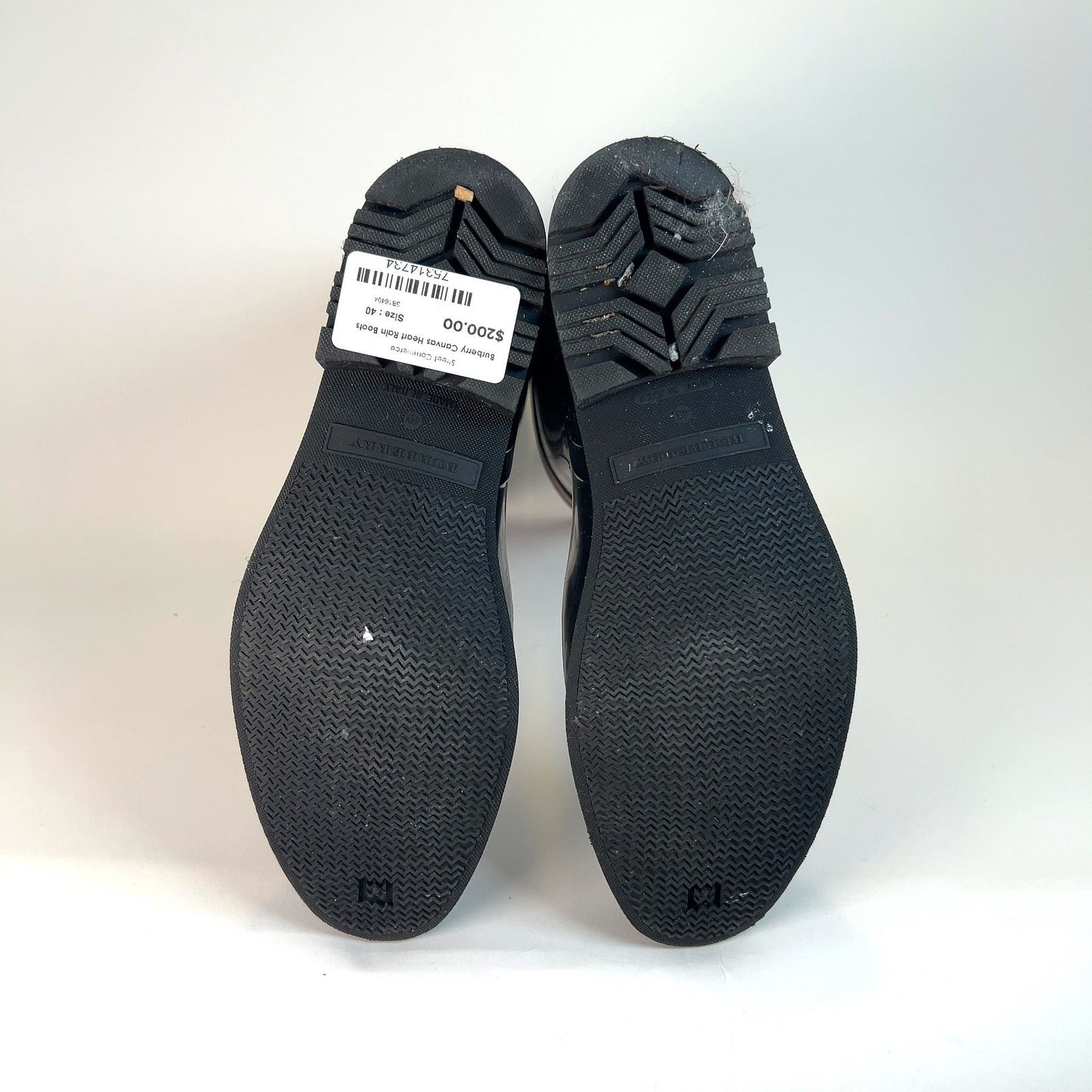 Burberry Burberry Canvas Heart Rain Boots Size US 7 / IT 37 - 6 Thumbnail