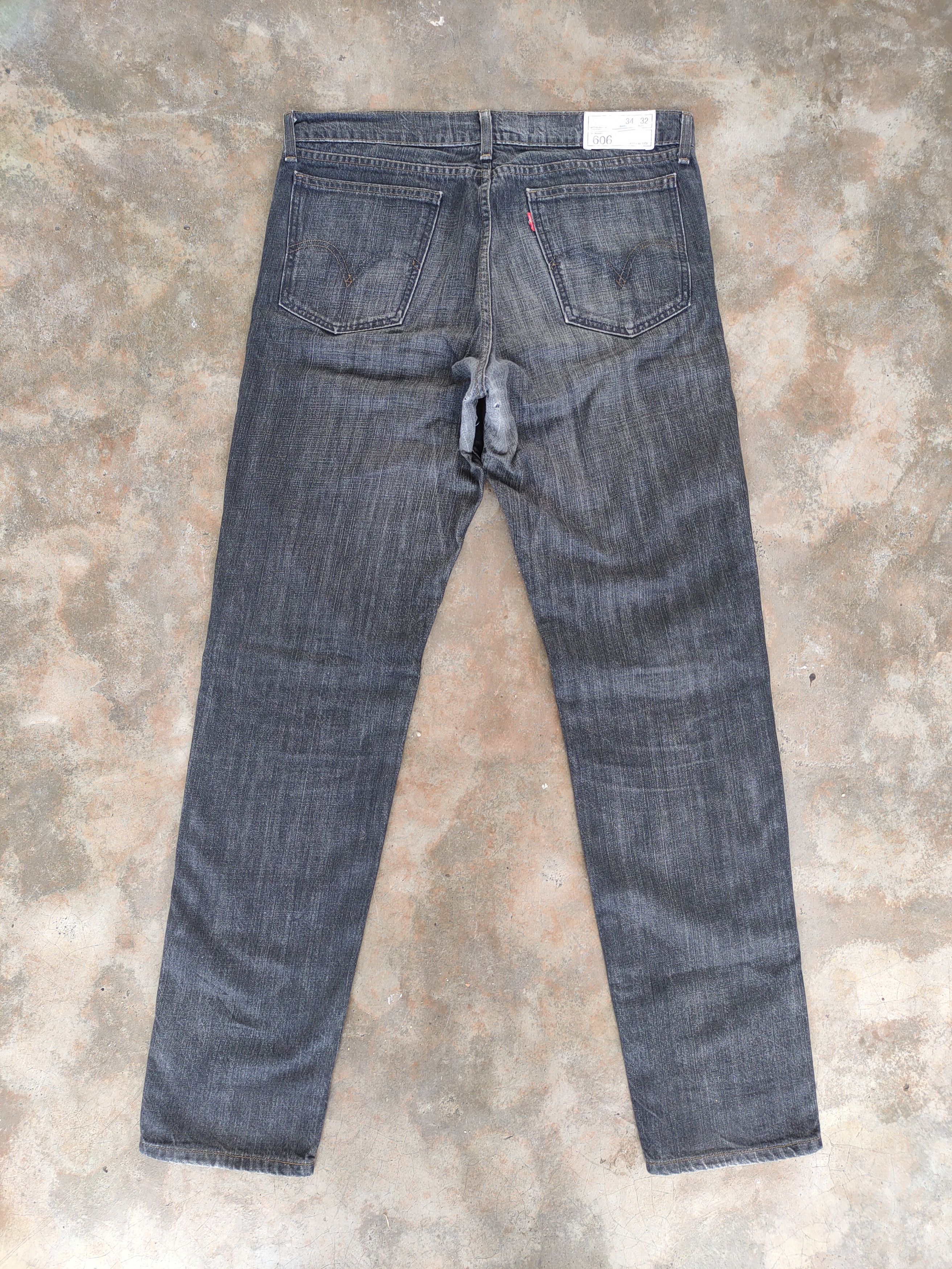 Levi's Vintage Clothing VINTAGE LEVI STRAUSS FADED BLACK JEAN DENIM PANTS Size US 37 - 7 Thumbnail