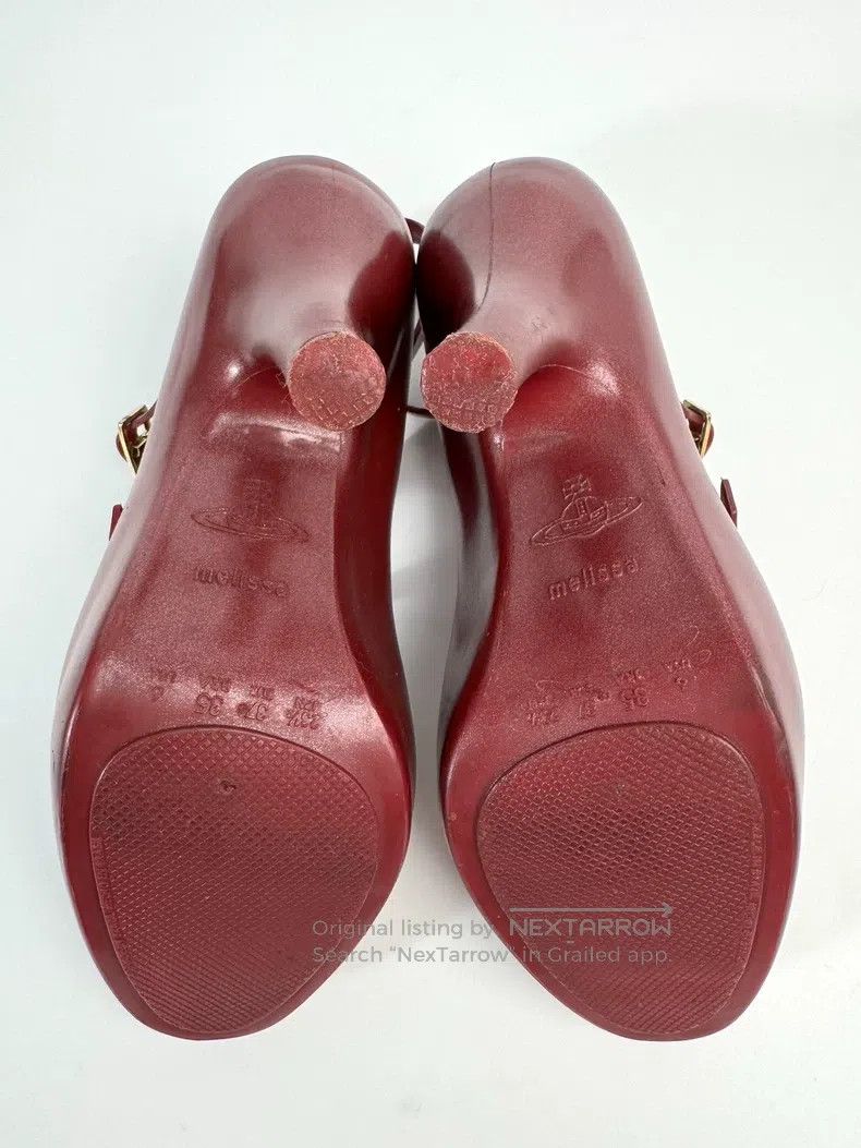 Vivienne Westwood Vivienne Westwood Westminster Dark Red Three-Tie High Heel Size US 6.5 / IT 36.5 - 8 Thumbnail