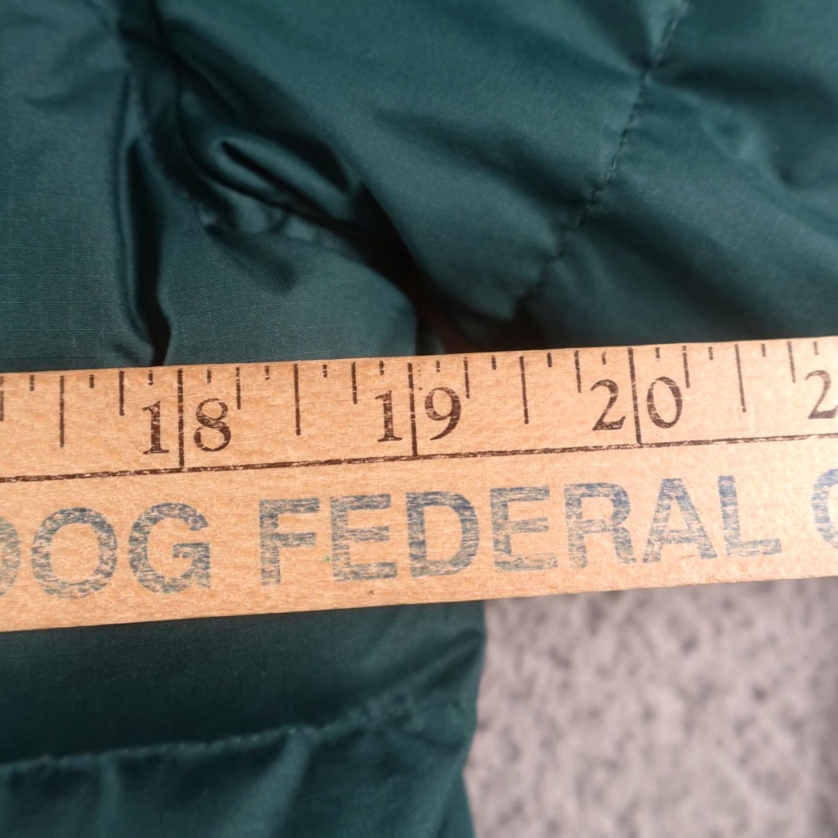 Vintage VINTAGE LL Bean Puffer Jacket Womens XS Green Hooded Down Insulated Warm Ski Snow Bomber Size XS / US 0-2 / IT 36-38 - 6 Thumbnail