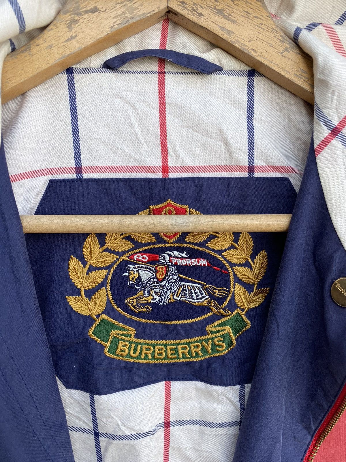 Burberry × Designer × Vintage 🔥 Steals 🔥 Vintage Burberry Parka Jacket Size US L / EU 52-54 / 3 - 5 Thumbnail