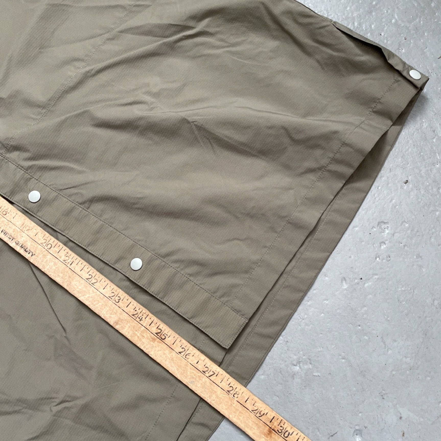 Goldwin Goldwin Japan (GM54105) Pertex Double Cloth Hike Shirt Nylon Outdoor Camp 2 (M) Shirt Adult Medium Nylon Outdoor Hiking 90s Theme Mens Size US XS / EU 42 / 0 - 5 Thumbnail