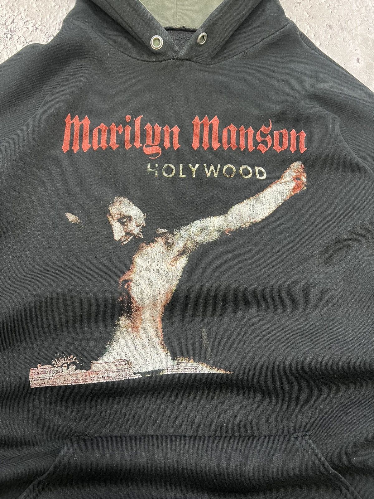 Marilyn manson zip hoodie online