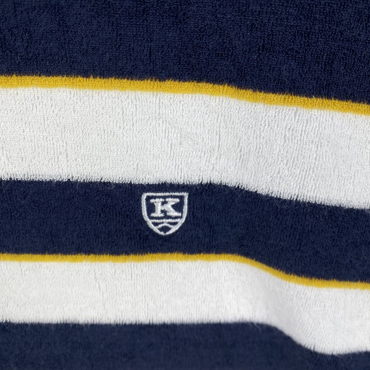 Japanese Brand Vintage Kent In tradition Half Button Stripe Design Size US S / EU 44-46 / 1 - 8 Thumbnail