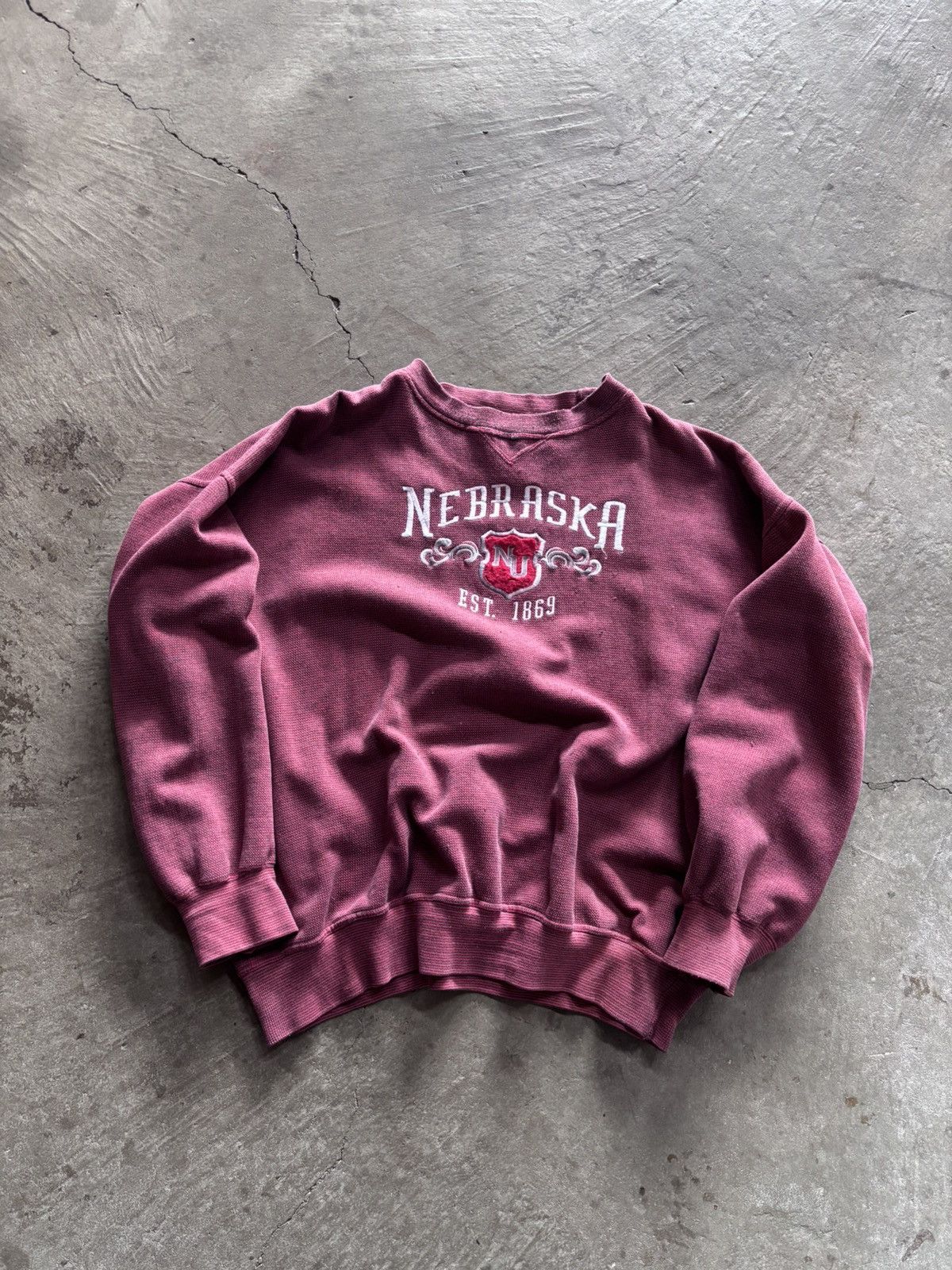 Vintage vintage nebraska university sweatshirt Size US L / EU 52-54 / 3 - 1 Thumbnail