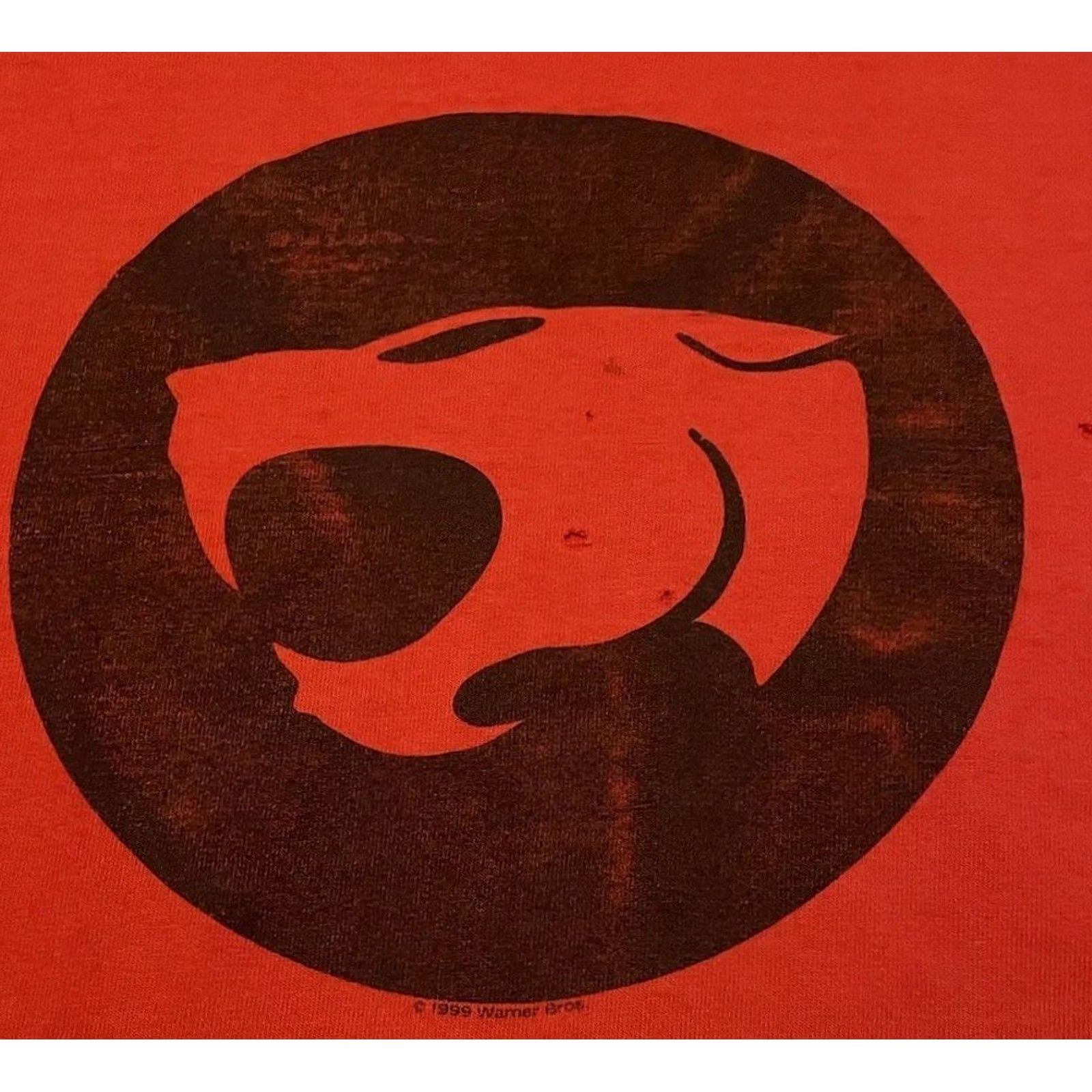 Vintage VINTAGE Thundercats Shirt M Thrashed Faded Distressed Red M Warner Bros Cartoon TV 90s Grunge Mens Shirt Size US M / EU 48-50 / 2 - 3 Thumbnail