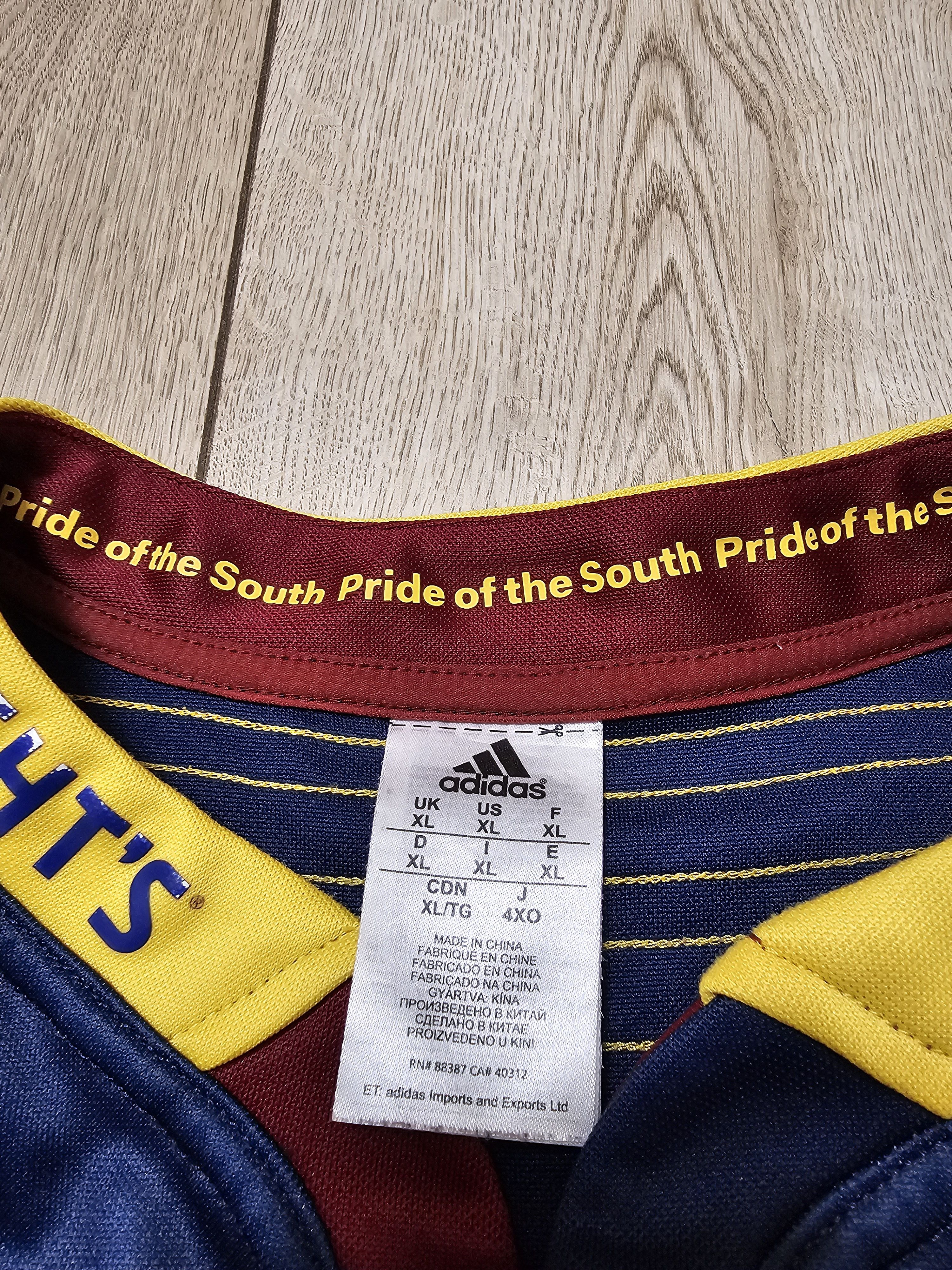 Adidas HIGHLANDERS RUGBY JERSEY 2013 NEW ZEALAND RUGBY JERSEY SHIRT Size US XL / EU 56 / 4 - 8 Thumbnail