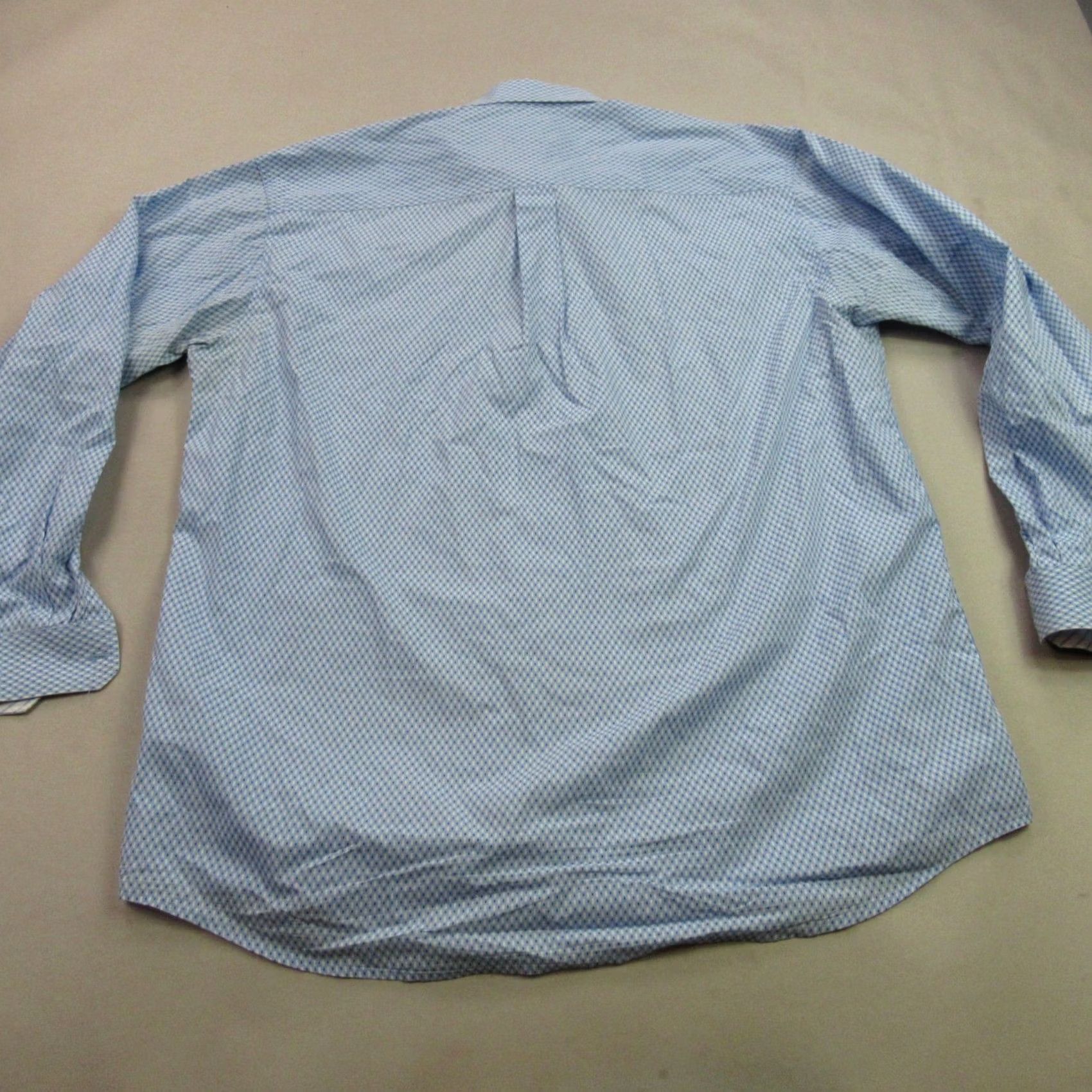 Vintage Cinch Shirt XL Blue Long Sleeve Button Front Casual Lightweight Mens Size US XL / EU 56 / 4 - 6 Thumbnail