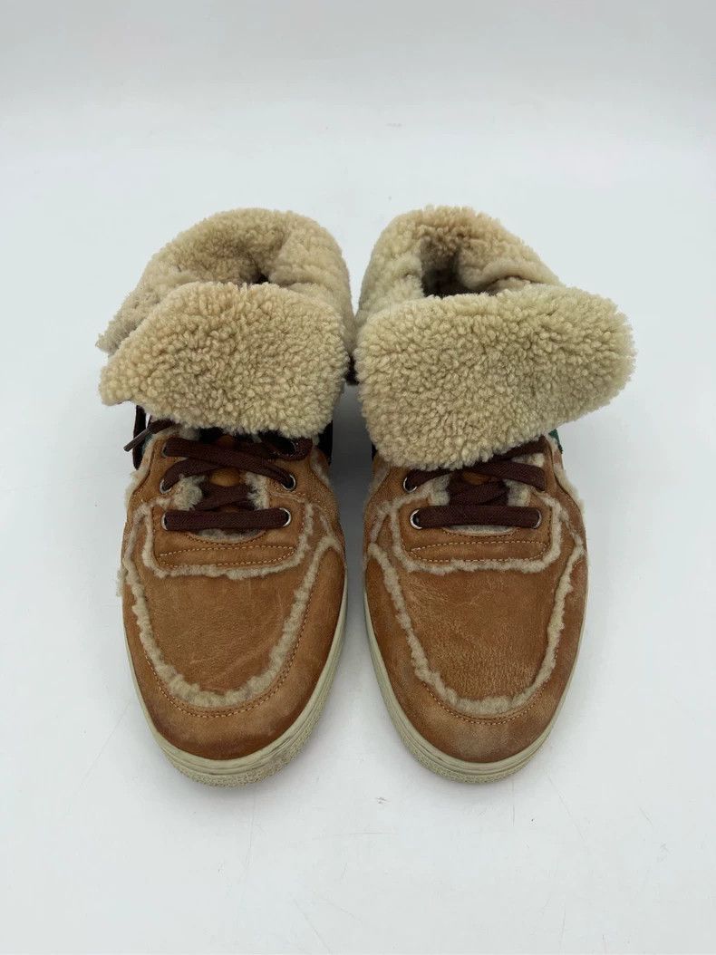 Gucci Gucci Shearling-Lined Brown Casual Shoes - dmc Size US 9 / EU 42 - 1 Thumbnail