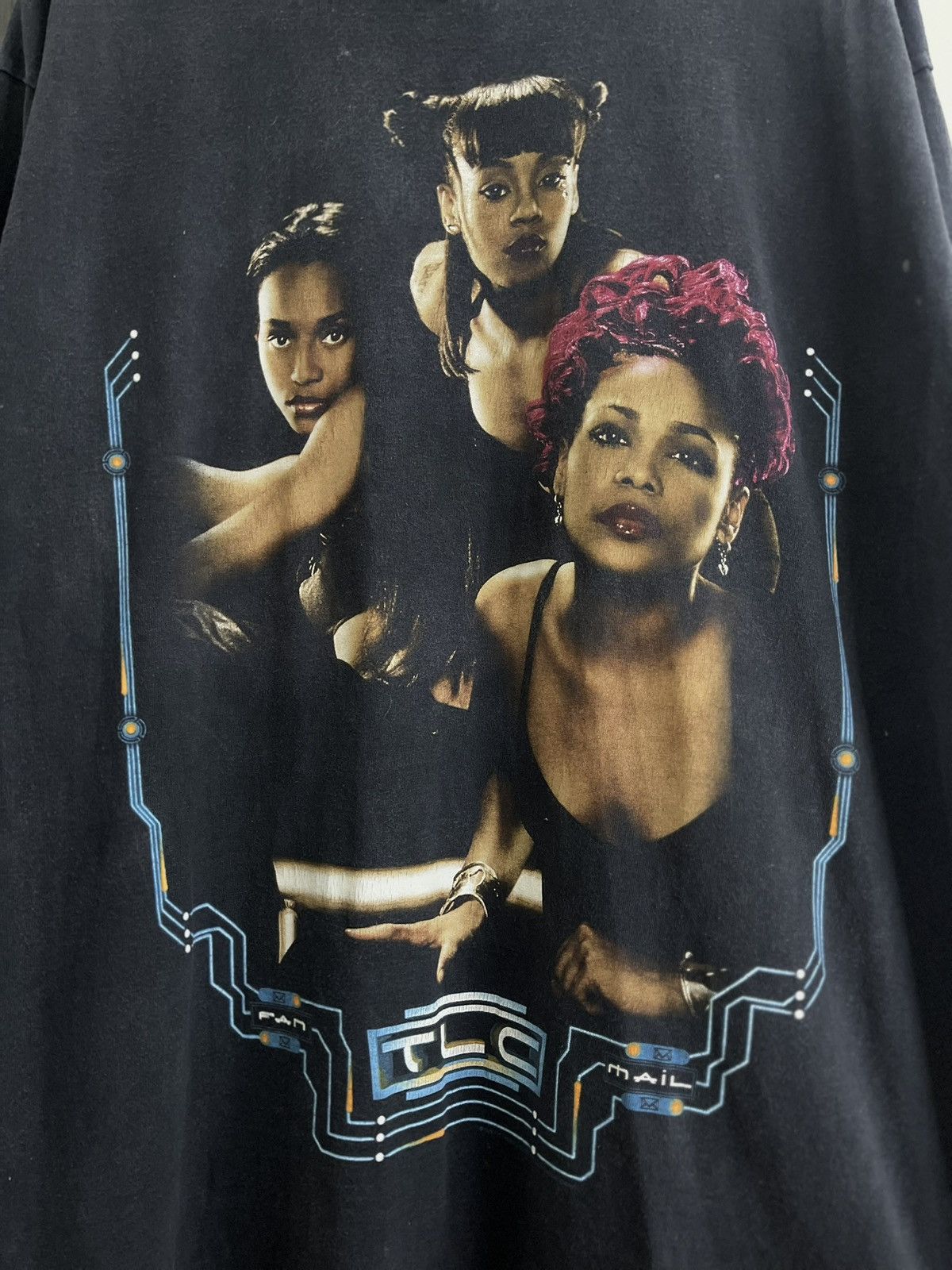 Rap Tees Vintage TLC Mail 1999 Size US L / EU 52-54 / 3 - 2 Thumbnail
