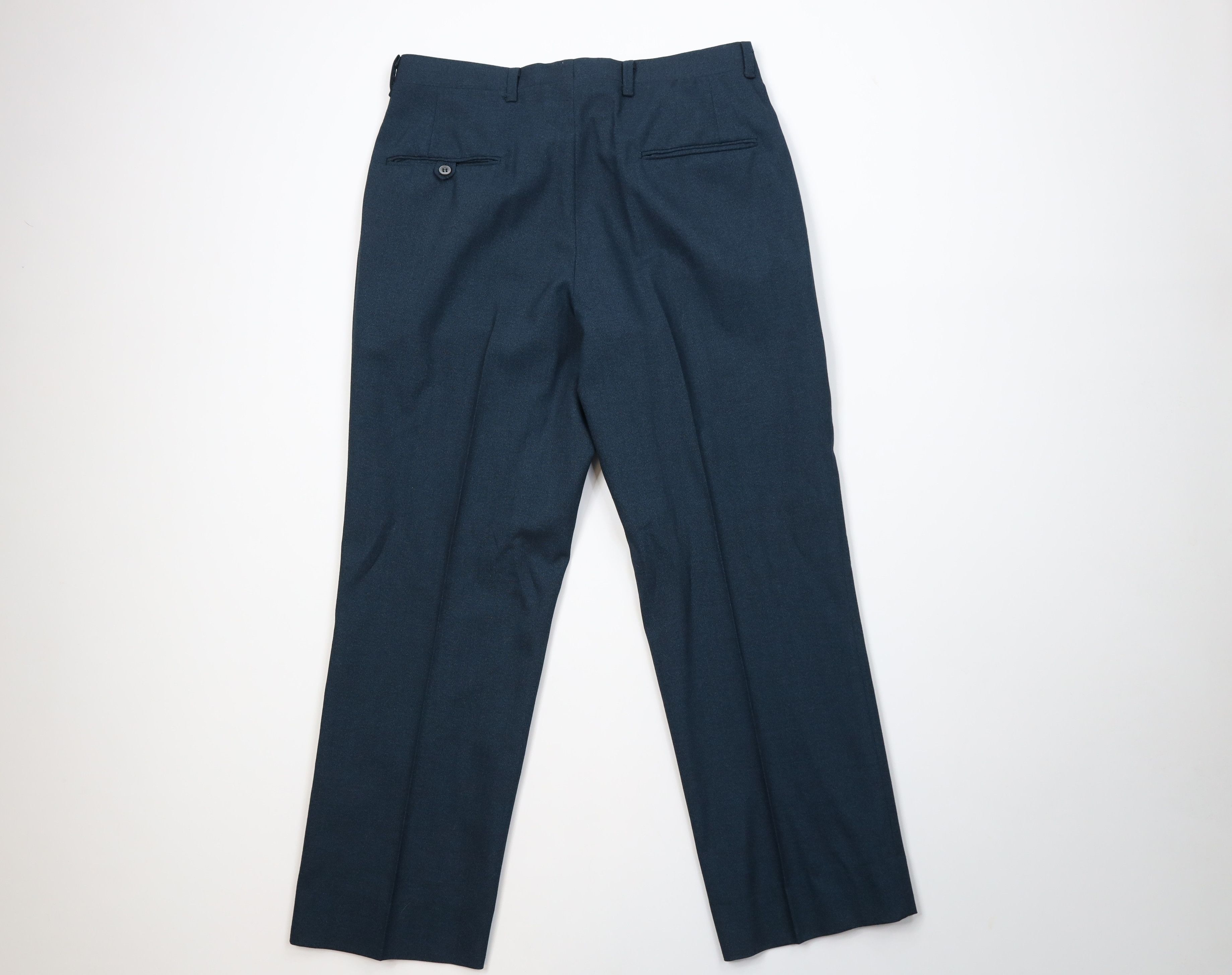 Vintage Vintage 50s Streetwear Regency Wool Knit Chino Pants USA Size US 32 / EU 48 - 9 Thumbnail