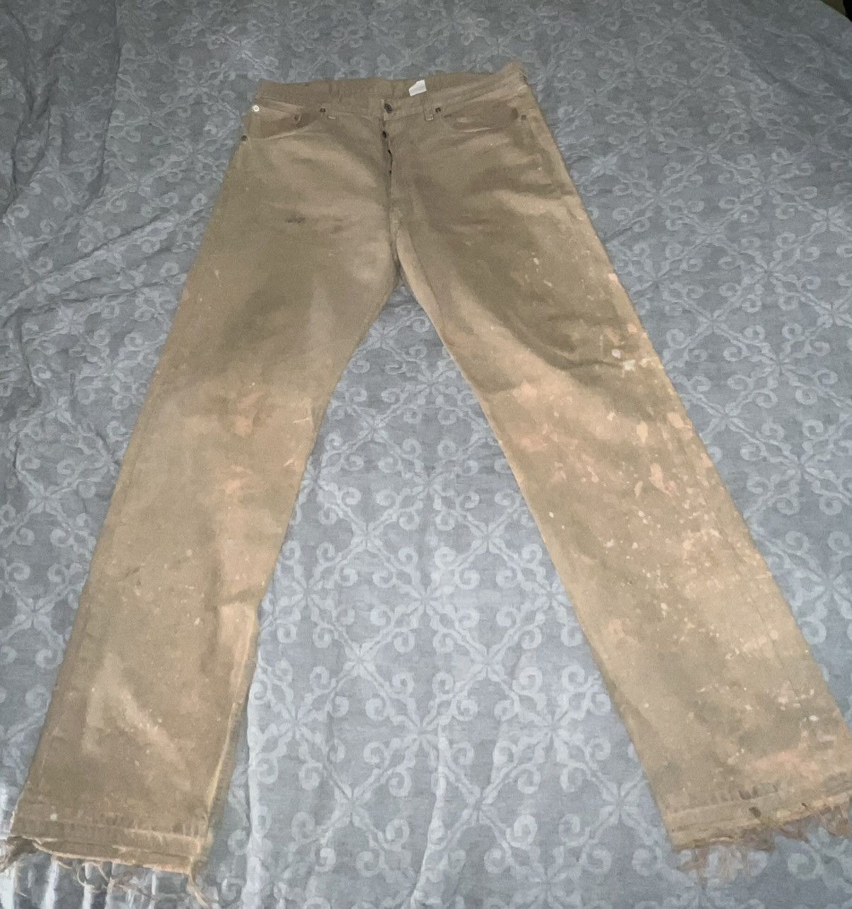 Levi's No Maintenance Vintage 1990s Bleach Splattered Levis Size US 36 / EU 52 - 1 Thumbnail