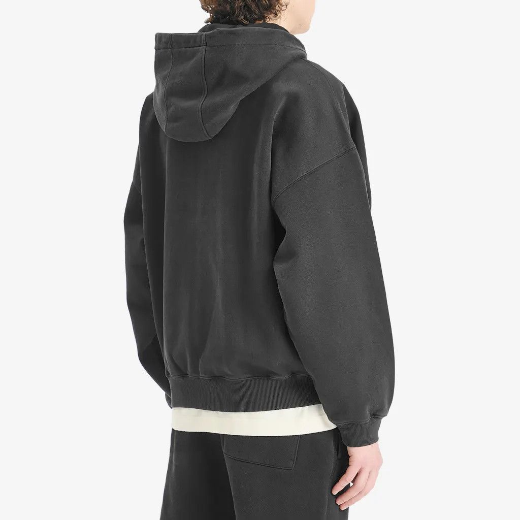 Cole Buxton Washed Black Sportswear Arc Logo Oversized Zip Hoodie Size US M / EU 48-50 / 2 - 5 Thumbnail
