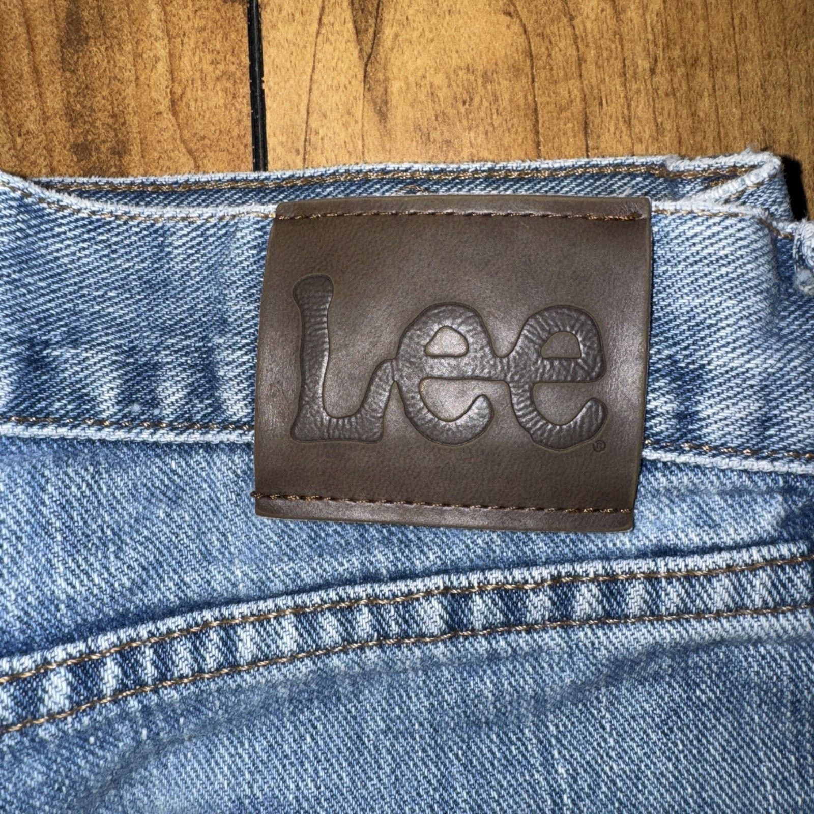 Lee × Vintage × Western Rise Lee Regular Fit Denim Jeans 30x30 W Paint Splatter Size US 30 / EU 46 - 3 Thumbnail