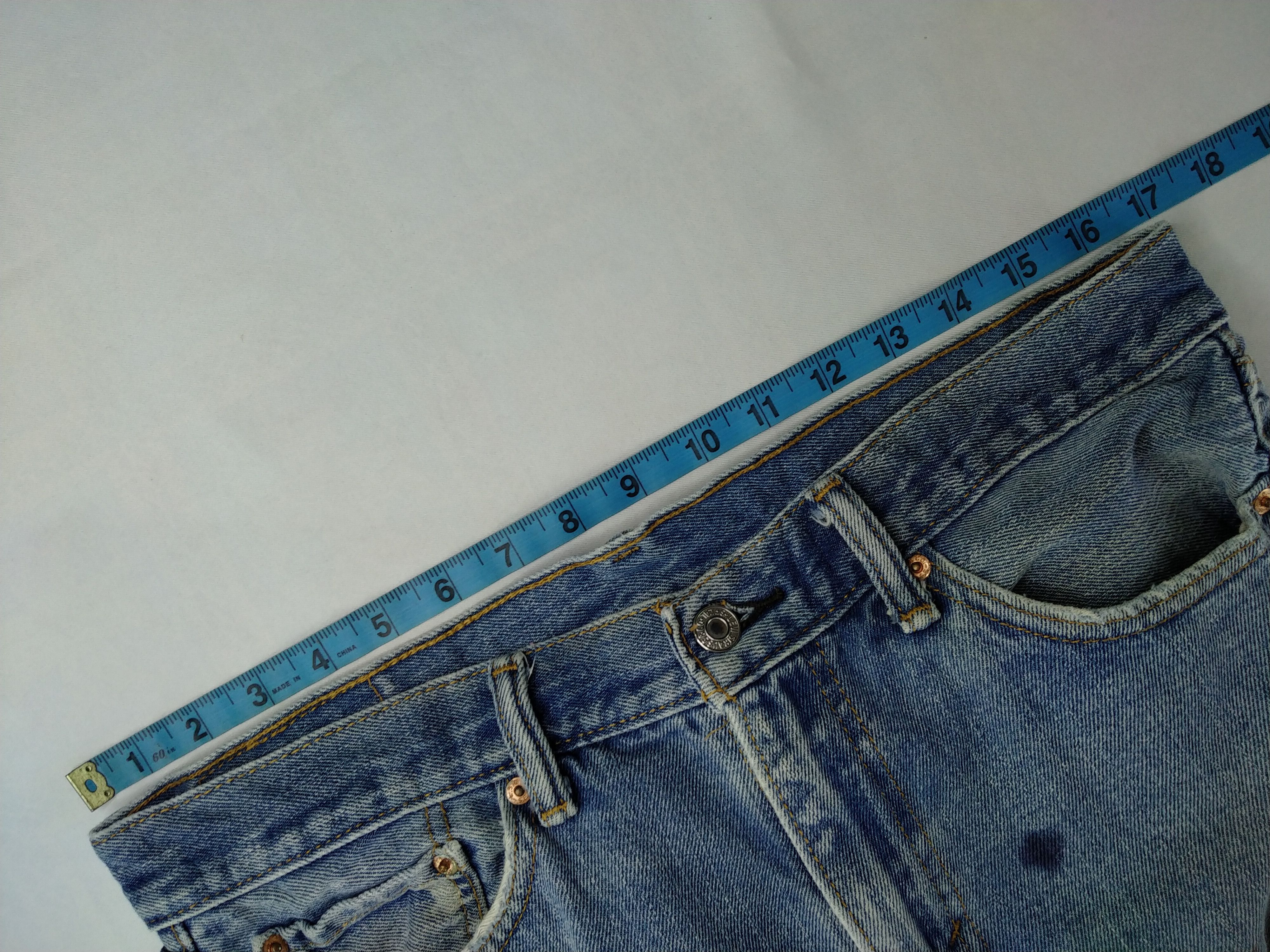 Levi's Blue Wash Vintage Levi's 505 Jeans 34x29 Denim JN1015 Size US 34 / EU 50 - 5 Thumbnail