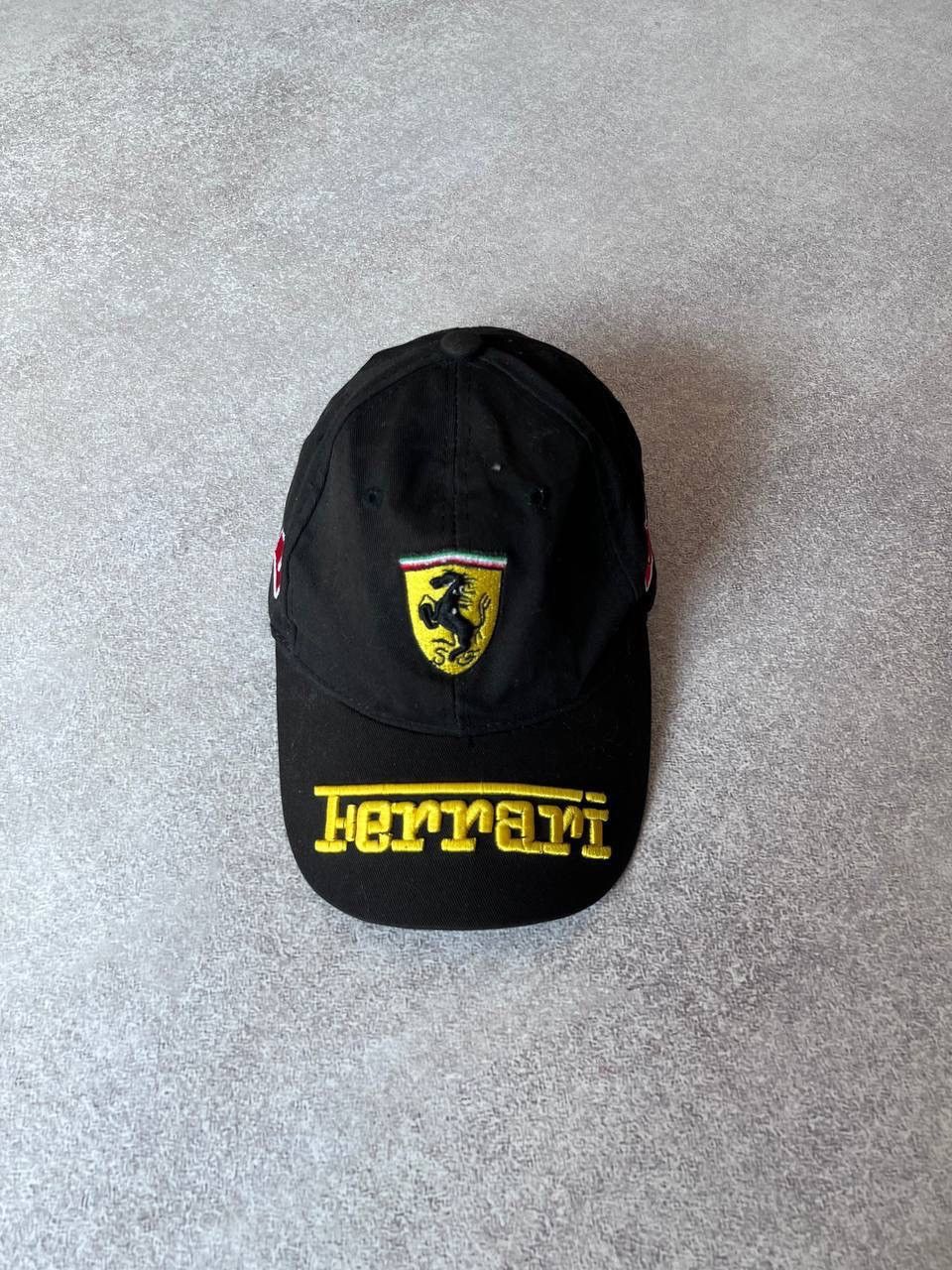 Ferrari × Vintage Vintage Ferarri Embroidery F-1 Racing Cap OS Size ONE SIZE - 7 Thumbnail