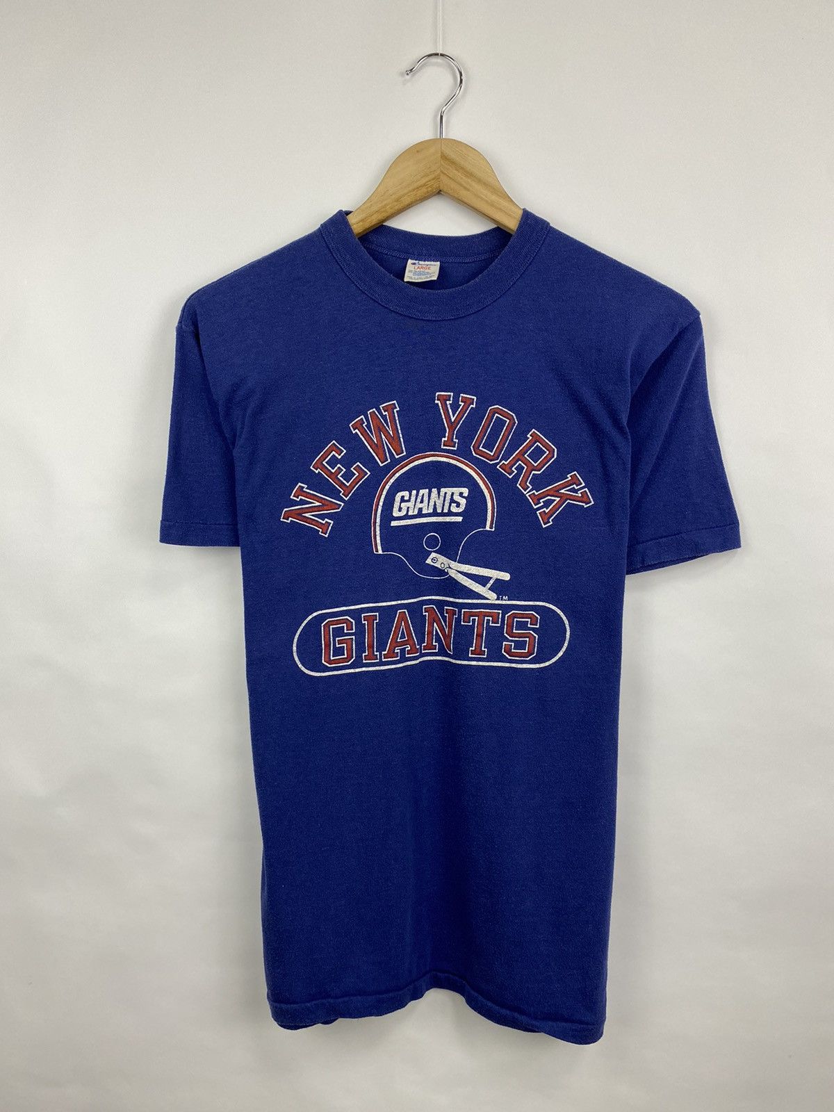 Champion 🇺🇸🏈 Vintage 80s Champion New York Giants Football T-shirt Size US L / EU 52-54 / 3 - 3 Thumbnail
