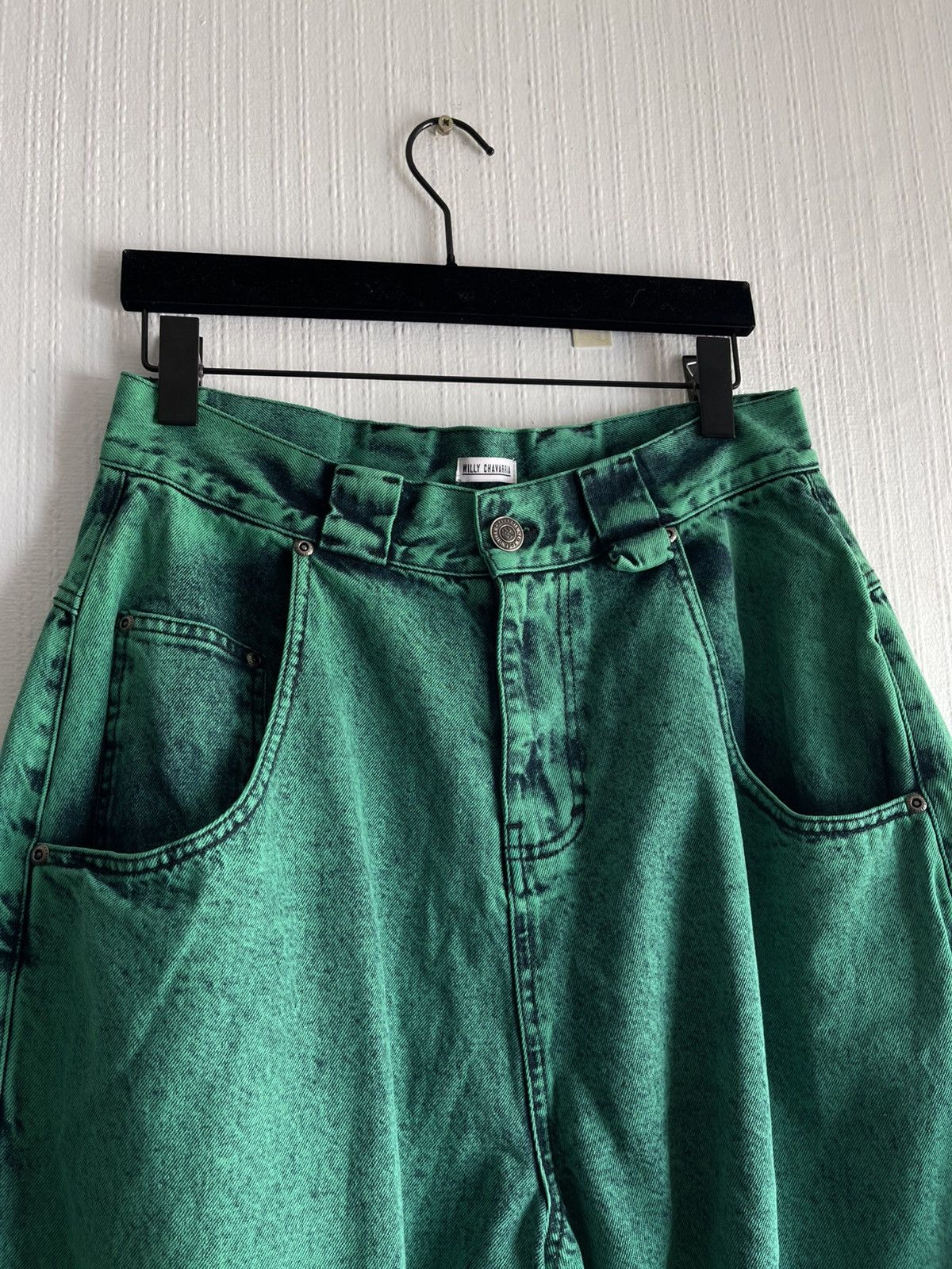 Willy Chavarria WILLY CHAVARRIA DOWNTOWN OVER GREEN DENIM SET Size US M / EU 48-50 / 2 - 8 Thumbnail