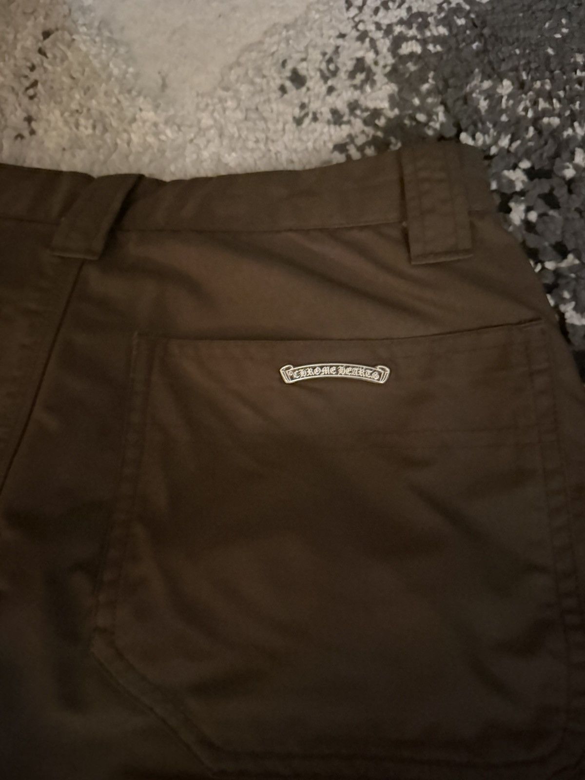 Chrome Hearts Chrome Hearts Brown Leather Double Knee Carpenter Pants Size US 29 - 5 Thumbnail