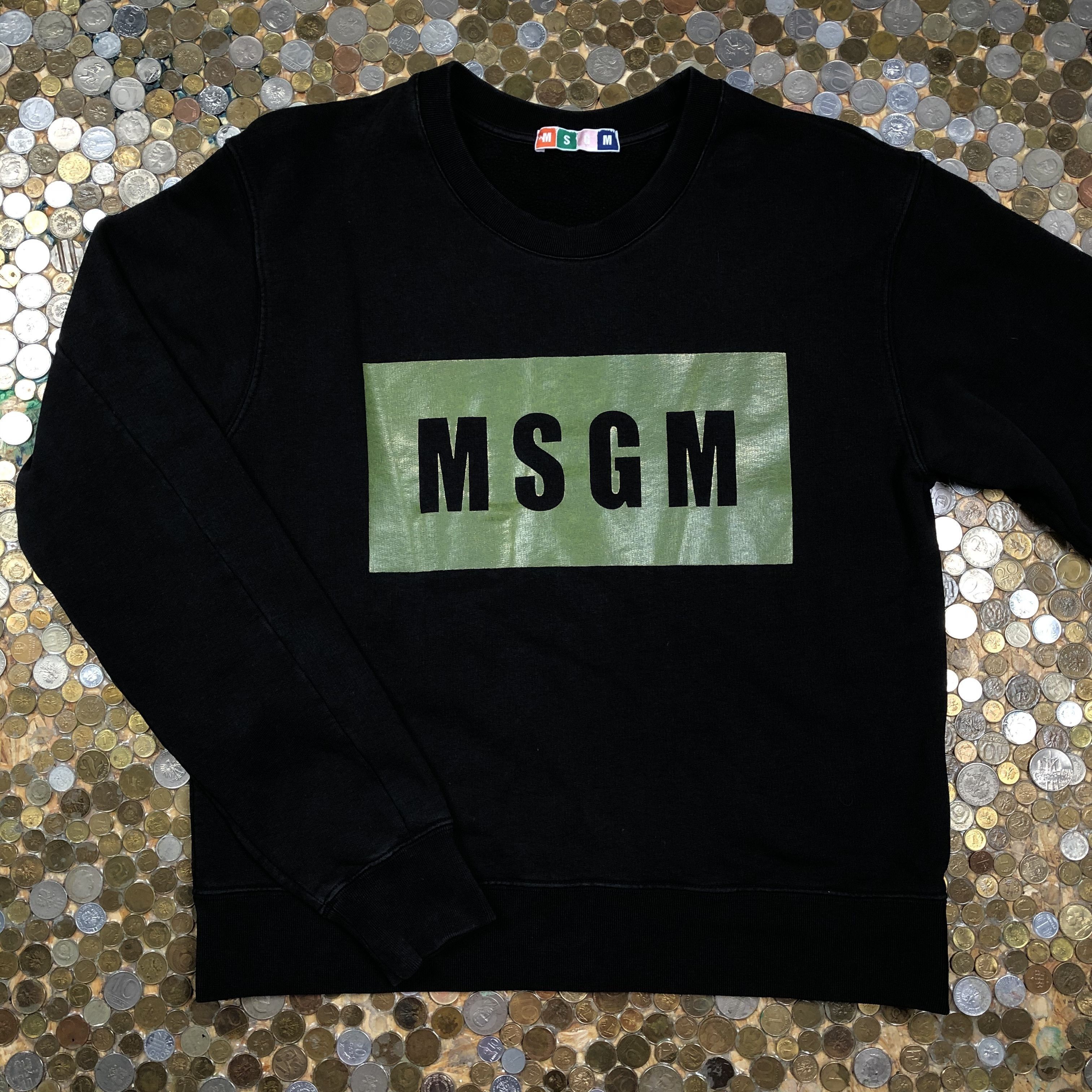 MSGM MSGM Crewneck big logo sweatshirt Size US L / EU 52-54 / 3 - 1 Thumbnail