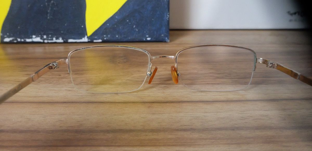 Japanese Brand Alan Smith Half Rim Eyewear Made in Japan Size ONE SIZE - 5 Thumbnail