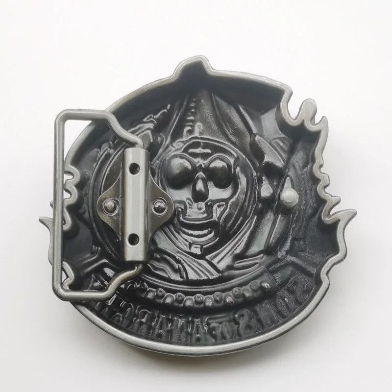 Vintage Skull Belt Buckle Size ONE SIZE - 2 Thumbnail