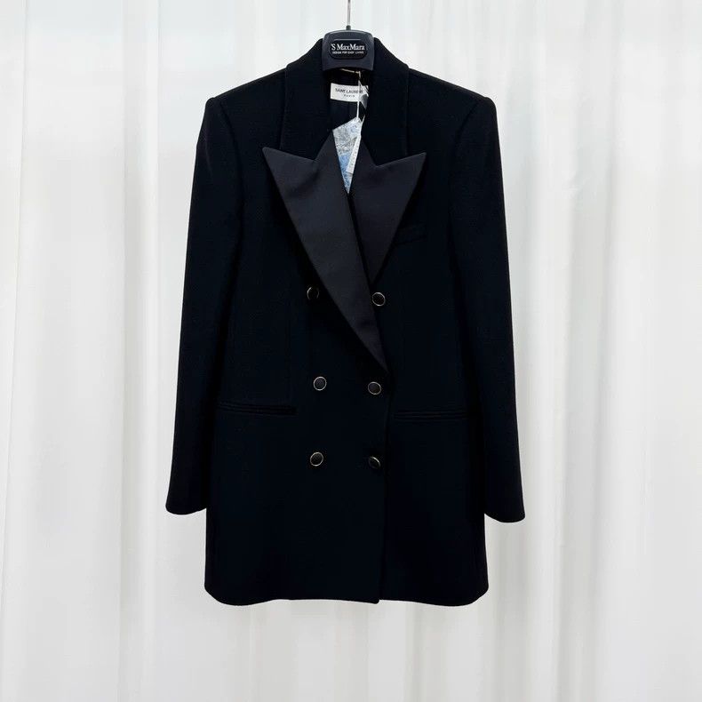 Saint Laurent Paris Saint Laurent Smoking Suit Blazer Size US S / EU 44-46 / 1 - 1 Thumbnail