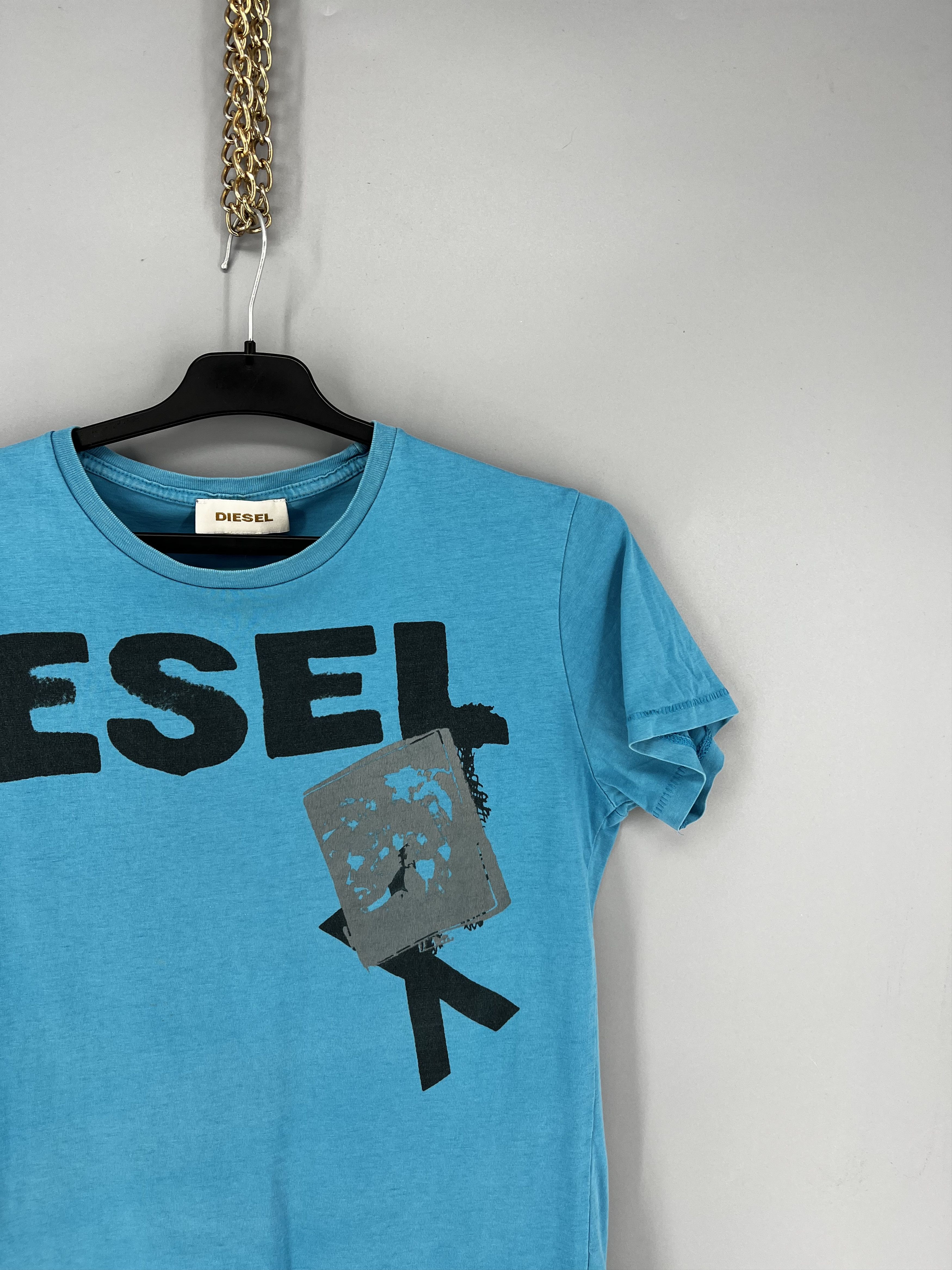 Other Vintage Diesel Japanese Y2K Style Tee Casual Streetwear 90s Size M / US 6-8 / IT 42-44 - 5 Thumbnail