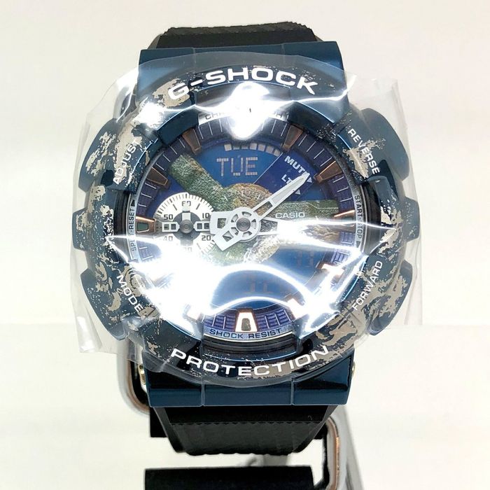 Casio CASIO G-SHOCK watch GM-110EARTH-1AJR Earth motif Ana-Digi