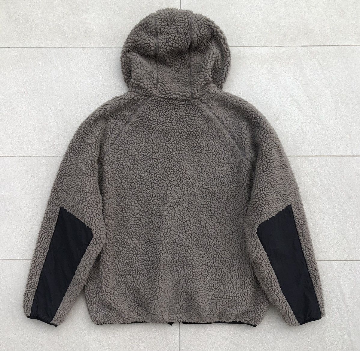 United Arrows United Arrow Fleece Reversible With Hoodie Jacket Size US L / EU 52-54 / 3 - 4 Thumbnail