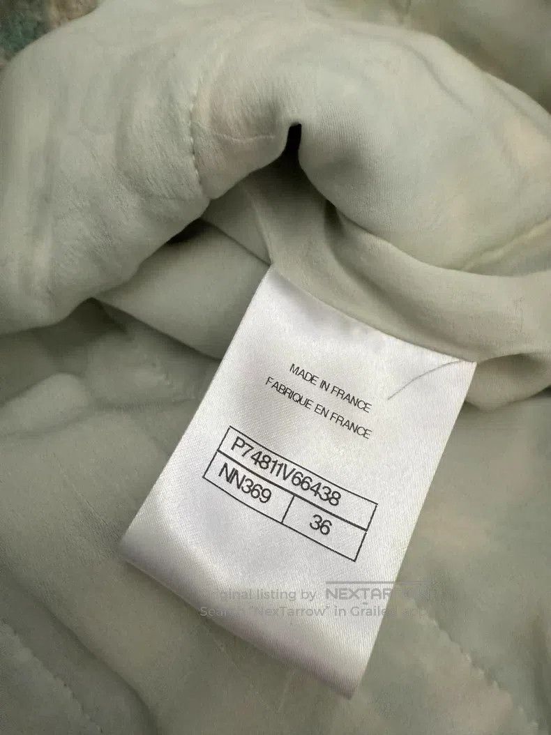Chanel Chanel 23s bubble green jacket Size XXS / US 00 / IT 34 - 6 Thumbnail