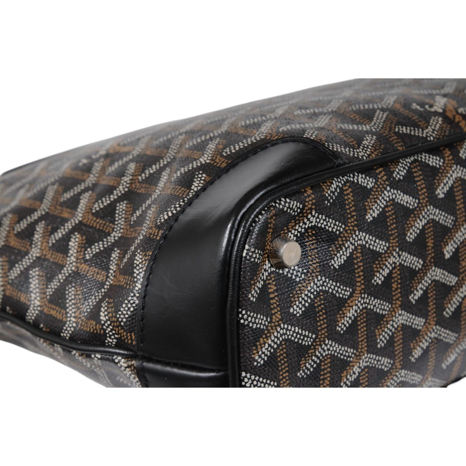 Goyard Vintage Beluga PM Top Handle Mini Tote Bag Black - 02562 Size ONE SIZE - 14 Thumbnail