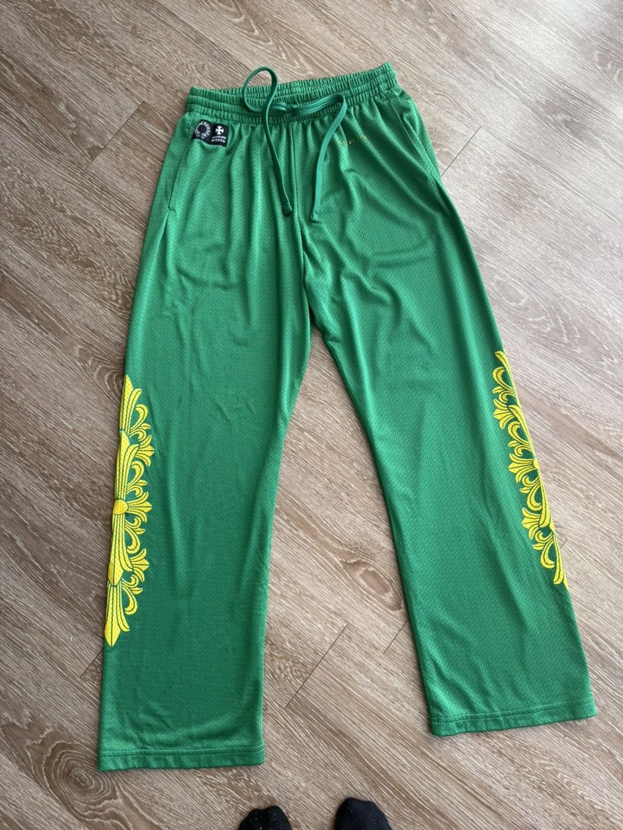 Chrome Hearts Floral Mesh Jersey Pants