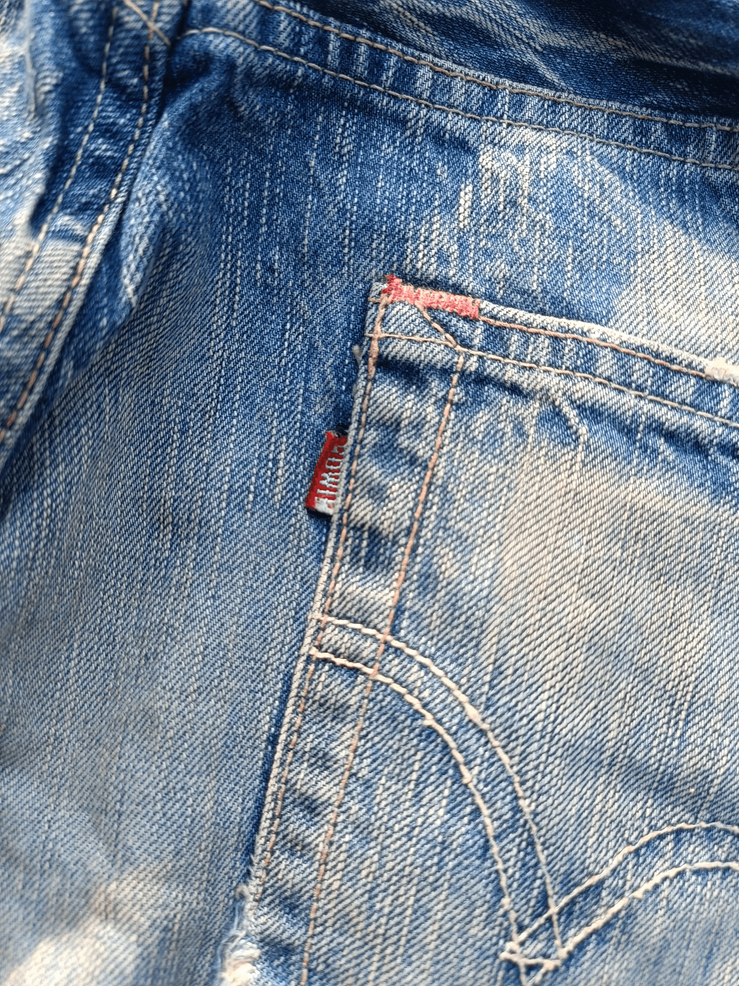 Edwin VINTAGE Edwin 504 Acid Wash Faded Rare Denim Size US 34 / EU 50 - 17 Thumbnail