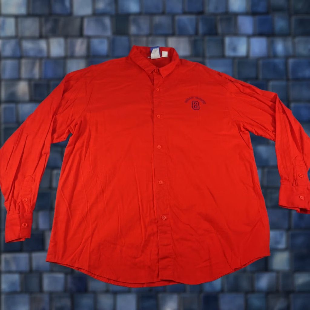 Ocean Pacific VINTAGE Ocean Pacific Shirt Mens L Red Graphic Print Surfing Alumni 90s Surf Beach Casual Button-Up Size US L / EU 52-54 / 3 - 1 Thumbnail