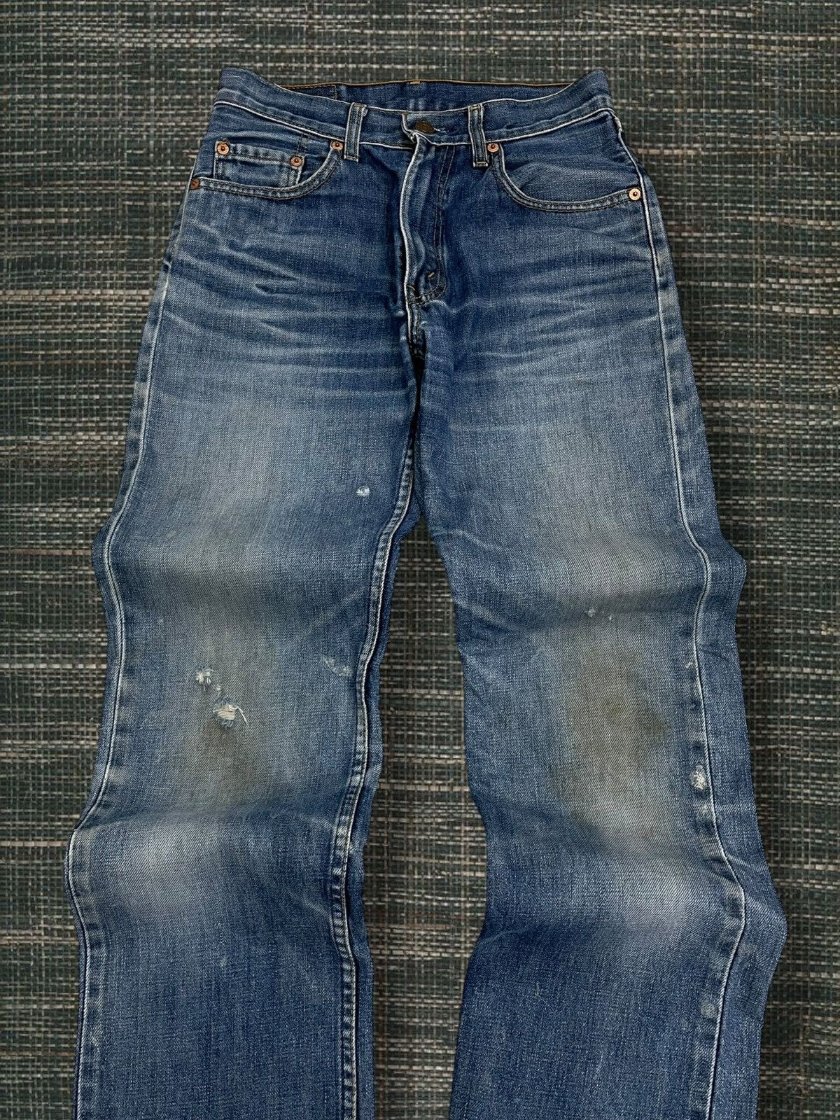 Levi's Vintage Clothing Vintage 1990s Original Designer Levis Distressed Denim Size US 26 / EU 42 - 4 Thumbnail