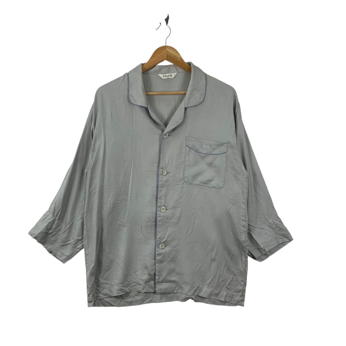 Celine Vintage CELINE PARIS Hedi Slimane Collection Baggy Tee Size M / US 6-8 / IT 42-44 - 1 Thumbnail