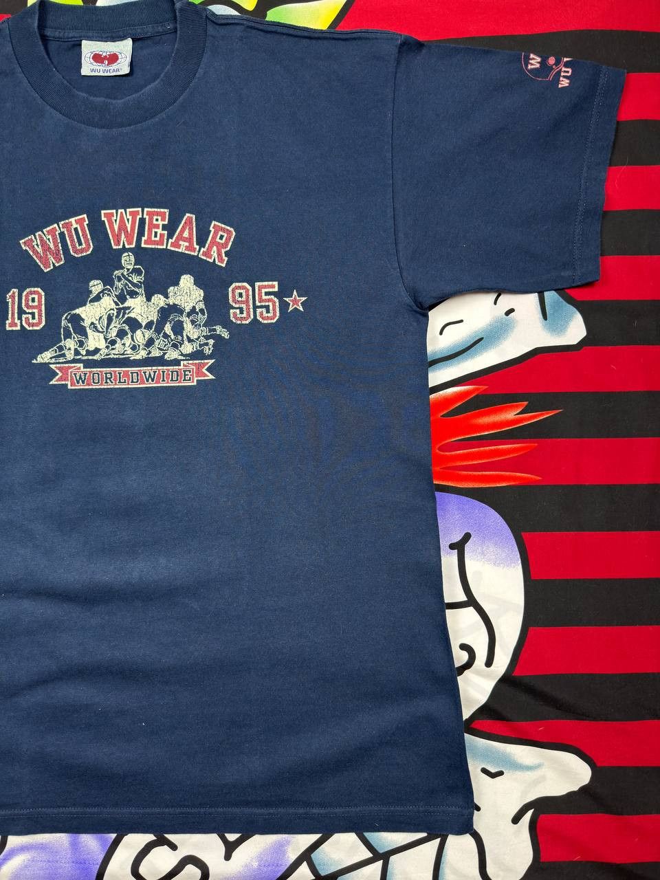 Wu-Tang Clan RARE Vintage WU TANG CLAN Killa Beez Rap Wu Wear Shirt XL Size US XXL / EU 58 / 5 - 5 Thumbnail